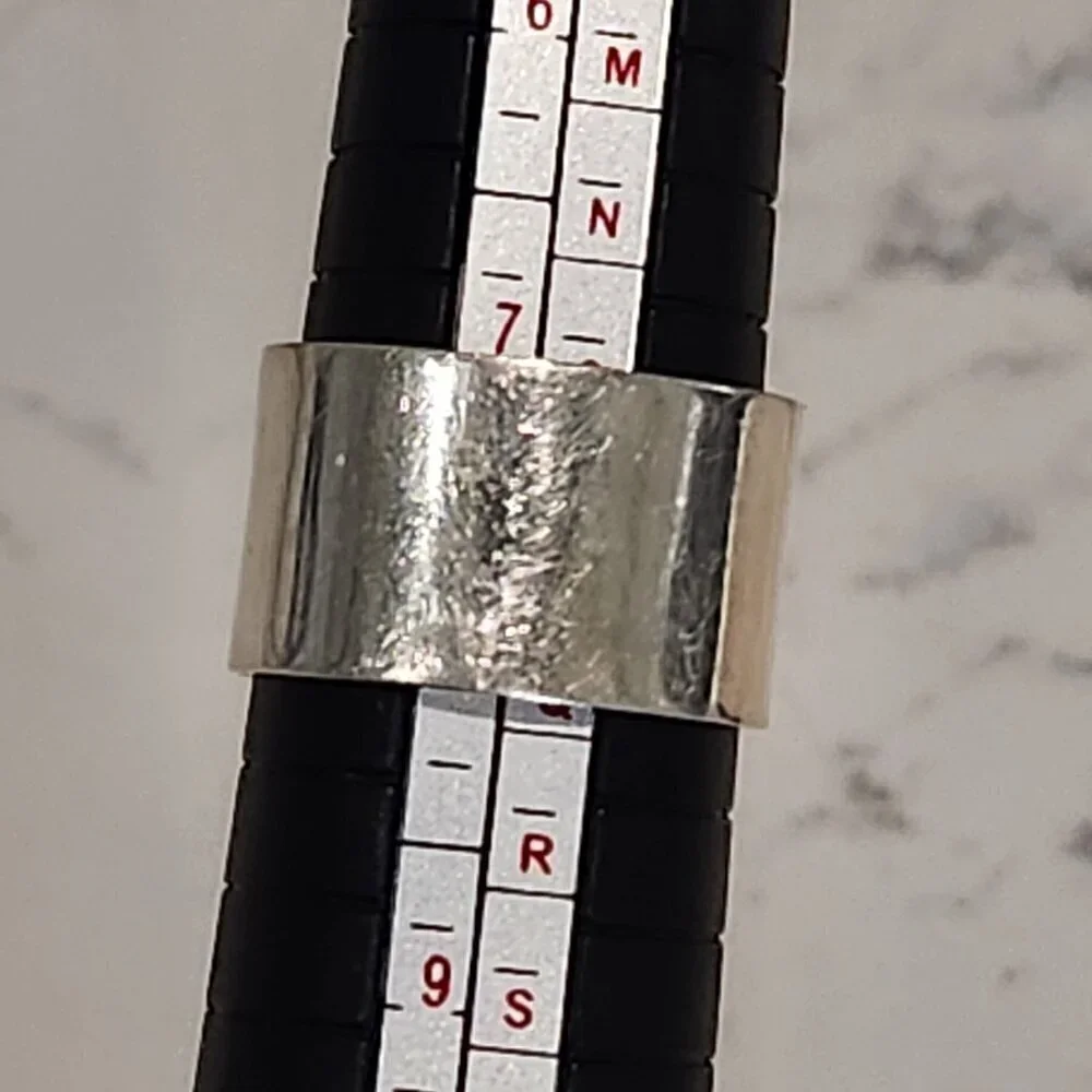 Labradorite Sterling Silver Rectangle Ring